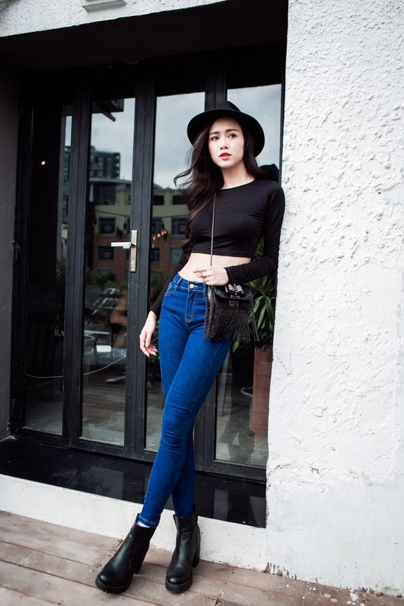 Vu ngoc anh,nguoi dep vu ngoc anh,vu ngoc anh street style xuong pho,vu ngoc anh ca tinh,vu ngoc anh khoe khoan