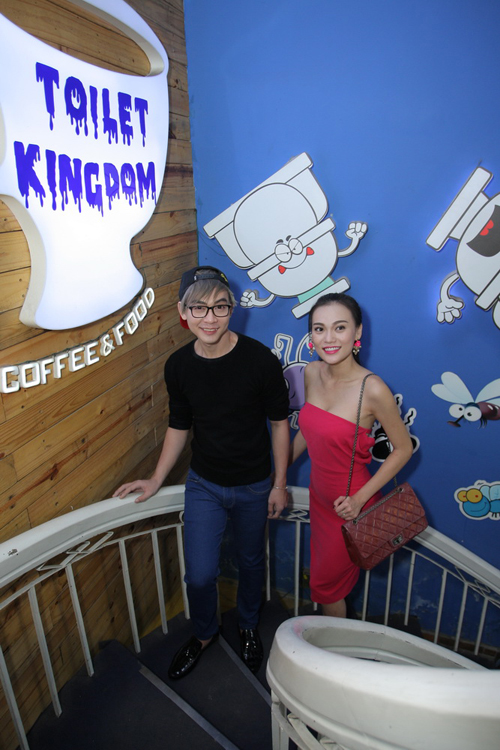 Cao Thùy Linh, Cà phê toilet, Tin sao việt, Tin sao viet