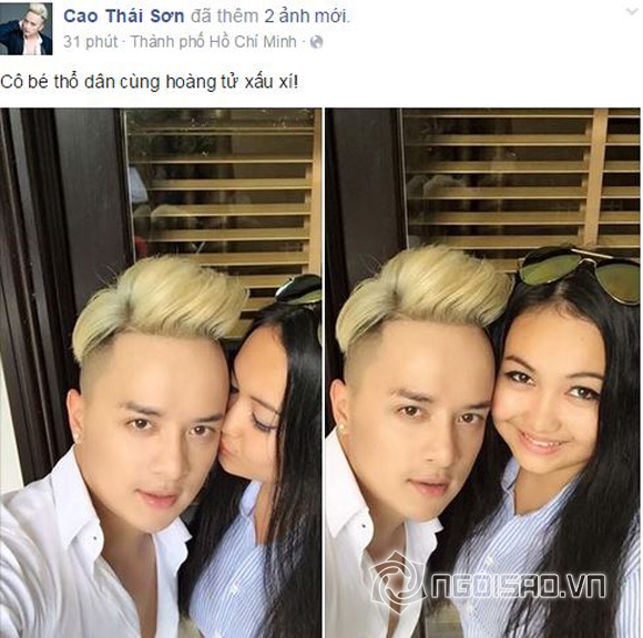cao thai son, hot girl lam tho dan, ca si cao thai son, cao thai son va hot girl, nguoi yeu cao thai son , tin tuc sao