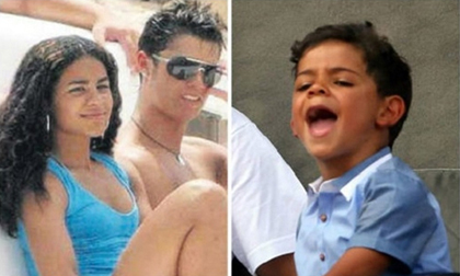 Cristiano Ronaldo,Cristiano Ronaldo mua nhà tại mỹ,Cristiano Ronaldo và con trai