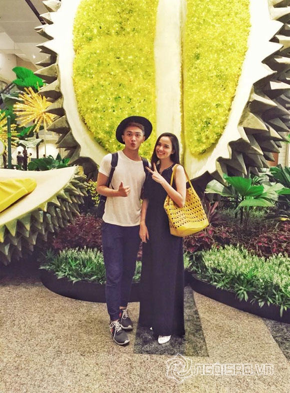 diễm hương,diễm hương xinh tươi ở singapore,vợ chồng diễm hương,con trai diễm hương