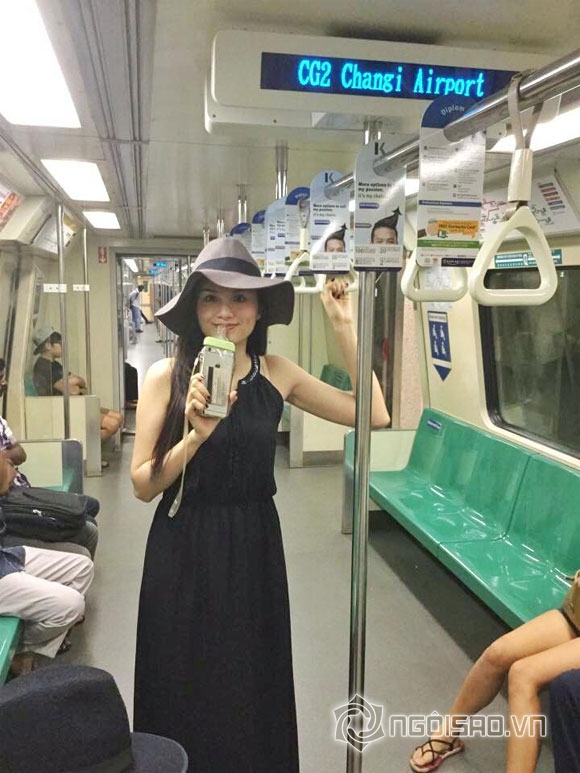 diễm hương,diễm hương xinh tươi ở singapore,vợ chồng diễm hương,con trai diễm hương