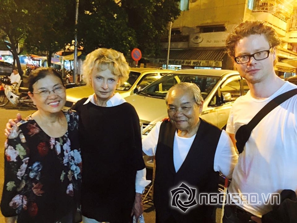 Đoan Trang,Đoan Trang đón gia đình nhà chồng,chồng Đoan Trang,con gái Đoan Trang,mẹ chồng Đoan Trang