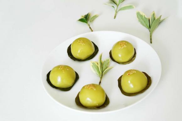 bánh ít lá dứa nhân dừa, bánh ít nhân ngọt, bánh ít lá dứa, cách làm bánh ít thơm ngon, món ngon