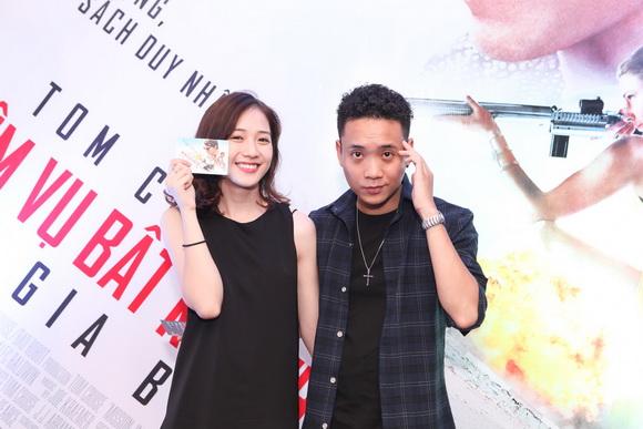 Thuy top,hotgirl nguc khung thuy top,thuy top khoe noi y goi cam,ra mat Mission: Impossible - Rogue Nation,nam dien vien Tom Cruise