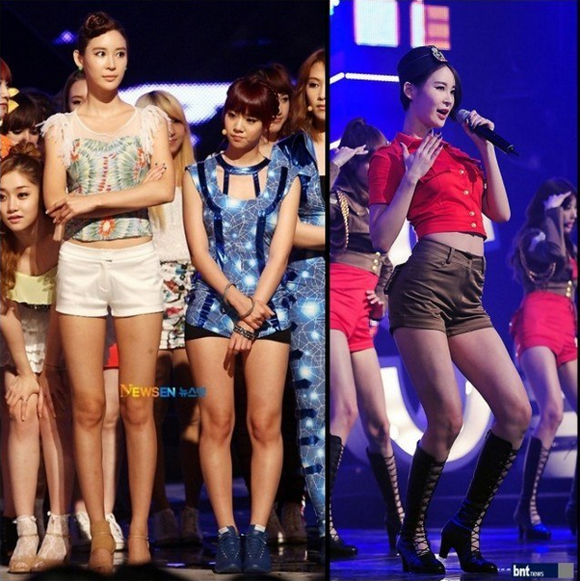 nữ ca sĩ,Sooyoung,SNSD,nữ ca sĩ Hàn cao nhất Kpop,nữ ca sĩ Hàn có chiều cao khủng,Yull,Nana,Gaeun,Hyuna,Hyeji,Euaerin,Subin,Sam
