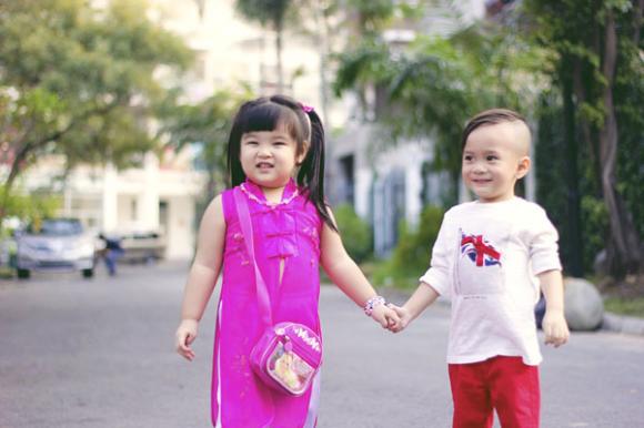 Jacky Minh Trí, con trai Thùy Anh, con trai Ngô Kiến Huy, Thanh Thảo, Jacky Minh Trí đáng yêu