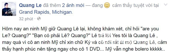 quang le, quang le bi hai quan giu lai, scandal quang le, quang le va dam vinh hung, quang le va hai quan my, quang le va dam vinh hung, tin tuc sao