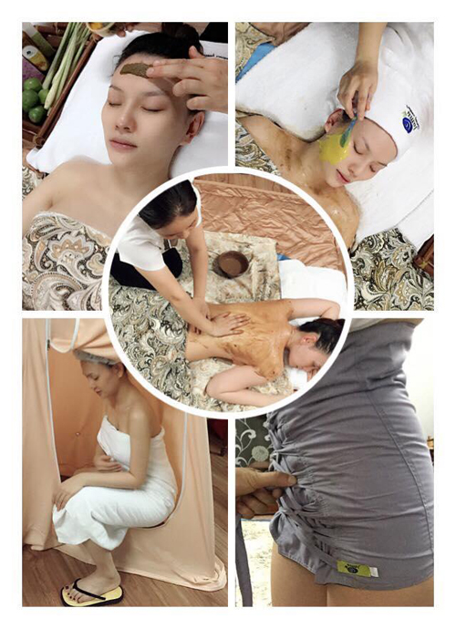 Thu Thủy, Jamu Mommy Center, Chăm sóc & làm đẹp sau sinh tại nhà