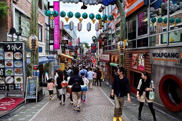 con phố đi bộ,con phố đi bộ nổi tiếng nhất châu Á,phố cổ Hội An,phố cổ Hà Nội,Đại Nghiên cổ trấn,chợ Nishiki,phố Takeshita,quận Higashiyama