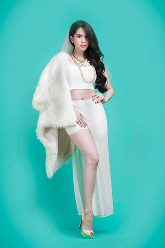 Ngọc Trinh,Ngọc Trinh photoshop mặt,Ngọc Trinh khác lạ,Ngọc Trinh lạm dụng photoshop quá đà