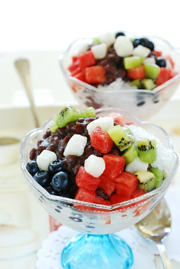 patbingsu, patbingsu trái cây cực ngon của xứ hàn, món ăn, ăn ngon, hướng dẫn cách làm patbingsu, địa chỉ ăn ngon, cách làm patbingsu