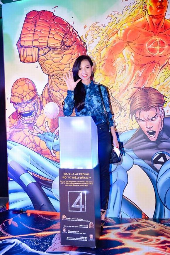 Quỳnh Chi, Quỳnh Chi ra mắt phim, Bộ tứ siêu đẳng, phim bộ tứ siêu đẳng, tin ngoi sao