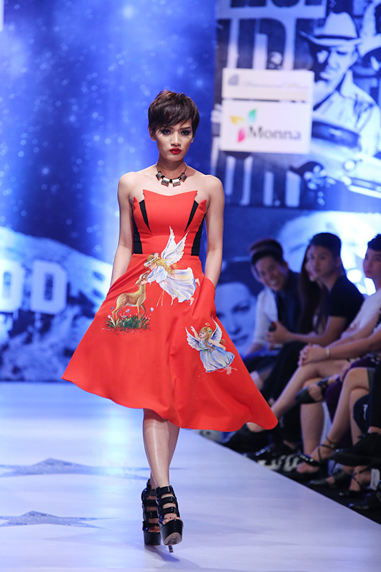 Minh Triệu, Siêu mẫu Minh Triệu, Minh Triệu trong trang phục vẽ tay, Phong cách Trẻ tháng 8, chương trình Phong cách Trẻ tháng 8