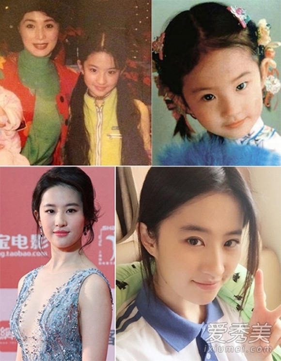 mỹ nhân Hoa ngữ, người đẹp Hoa ngữ, Mỹ nhân Hoa ngữ đẹp từ trong trứng nước, Phạm Băng Băng, Triệu Vy, Lâm Tâm Như, Dương Mịch, Lưu Diệc Phi, Vương Phi, 