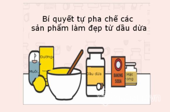 dầu dừa, sản phẩm làm đẹp từ dầu dừa, pha chế sản phẩm làm đẹp từ dầu dừa, làm đẹp từ dầu dừa, tin ngoi sao