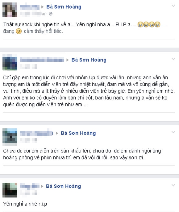 hoàng bá sơn,hoàng bá sơn qua đời,nam diễn viên hoàng bá sơn qua đời
