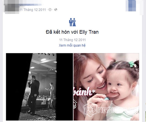 Elly Trần,xôn xao hình ảnh được cho là bố con gái Elly Trần,bạn trai của Elly Trần