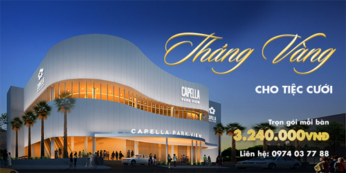 Capella Parkview, Tiệc cưới, Nhà hàng tiệc cưới