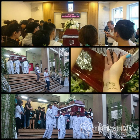 Hoàng Bá Sơn,Hoàng Bá Sơn qua đời,đám tang Hoàng Bá Sơn,gia đình tiễn đưa Hoàng Bá Sơn