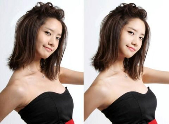 nhóm nhạc snsd,snsd ảnh photoshop,ảnh trước và sau photoshop của snsd
