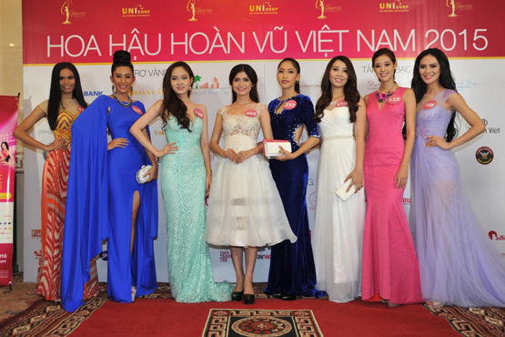 Hoa hậu hoàn vũ Việt Nam 2015, sơ khảo Hoa hậu hoàn vũ Việt Nam 2015 phía nam, cuộc thi Hoa hậu Hoàn Vũ Việt Nam 2015