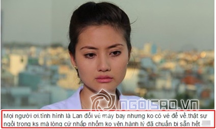 Ngọc Lan, Ngọc Lan an toàn về nước, Ngọc Lan đi Thái Lan, Ngọc Lan bị kẹt ở Thái Lan, tin ngôi sao, tin ngoi sao, Ngoc Lan, diễn viên Ngọc Lan