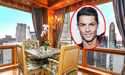 Cristiano Ronaldo,căn hộ của Cristiano Ronaldo,biệt thự của Cristiano Ronaldo 