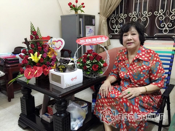 mẹ Trịnh Kim Chi, Trịnh Kim Chi, Trịnh Kim Chi mừng sinh nhật mẹ, diễn viên Trịnh Kim Chi, tin ngôi sao, mẹ Trịnh Kim Chi đẹp, tin ngoi sao, me Trinh Kim Chi