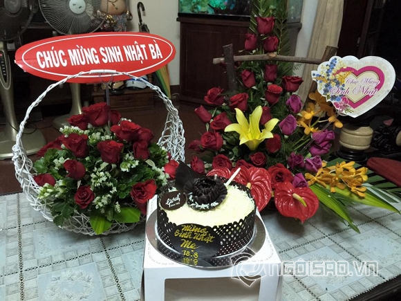 mẹ Trịnh Kim Chi, Trịnh Kim Chi, Trịnh Kim Chi mừng sinh nhật mẹ, diễn viên Trịnh Kim Chi, tin ngôi sao, mẹ Trịnh Kim Chi đẹp, tin ngoi sao, me Trinh Kim Chi