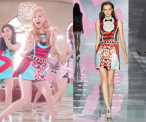 SNSD,MV Lion Heart,váy áo hàng hiệu của SNSD,bóc giá hàng hiệu của SNSD,loạt đồ xa xỉ của SNSD,MV ca nhạc của SNSD