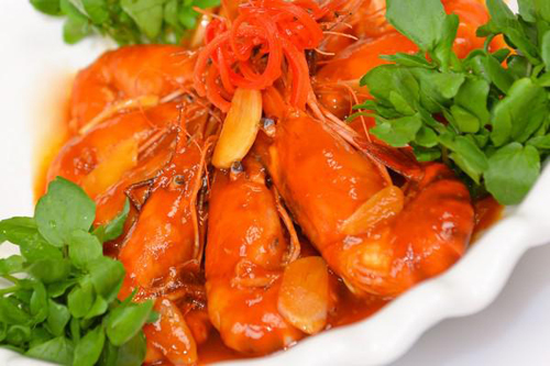 vuong-quoc-tom-208-3-ngoisao 7 Tôm càng baby sấy tiêu, Vương Quốc Tôm, Ẩm thực xứ Đài