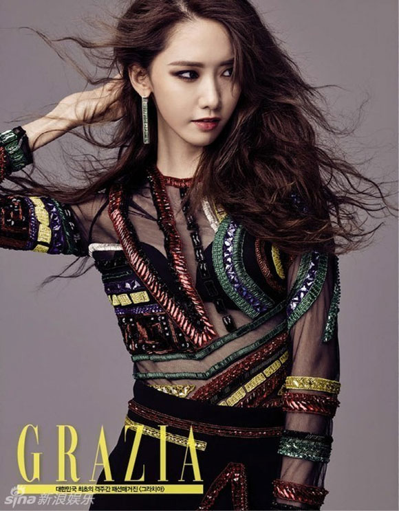 Yoona,Yoona trên tạp chí Grazia,Yoona sắc lạnh,Yoona snsd