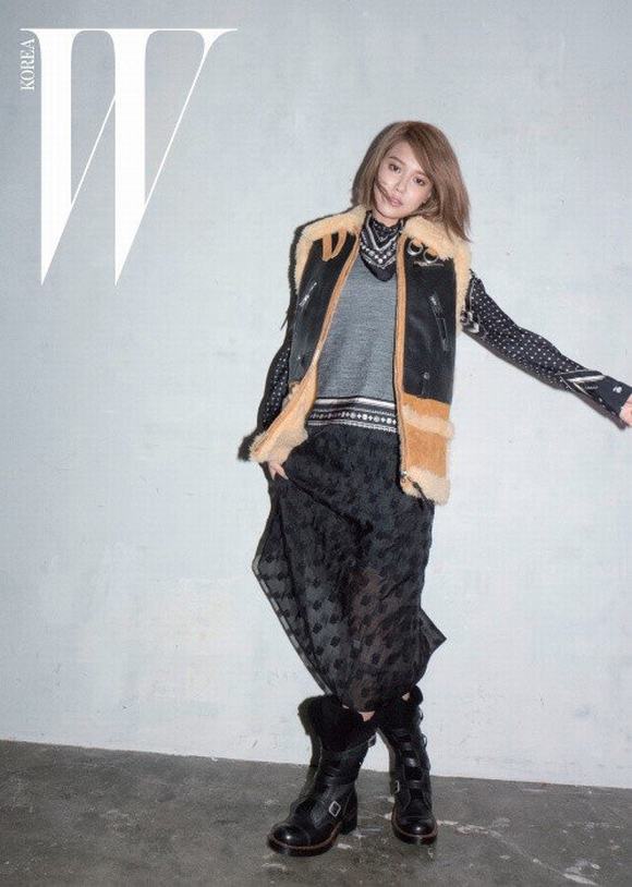 Sooyoung, Sooyoung cá tính, Sooyoung trên tạp chí, Sooyoung trên tạp chí W, tin ngoi sao