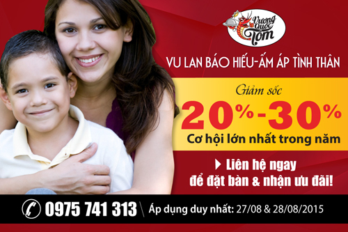 Vương Quốc Tôm, Hải sản Vương Quốc Tôm, Hải sản xứ Đài, Vương Quốc Tôm khuyến mại