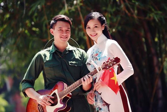 Dien vien luong giang,nguoi dep luong giang,luong giang thuot tha ao dai,luong giang diu dang,luong giang mung quoc khanh