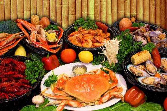 Ăn hải sản, ngộ độc, hải sản nướng, uống trà sau khi ăn hải sản