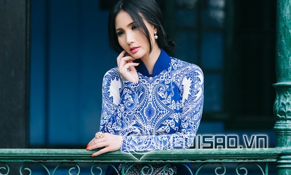 Hoa hậu quý bà châu á tại mỹ sonya sương đặng,hoa hậu sonya sương đặng,sonya sương đặng khoe vẻ dịu dàng,sao việt