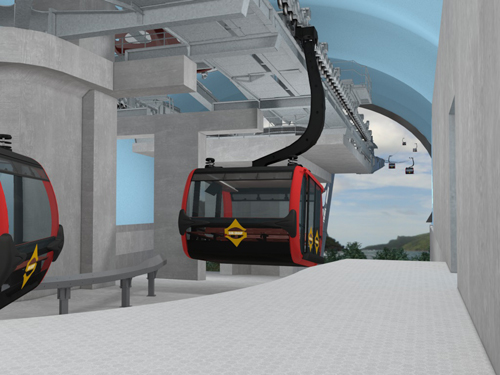 Cáp treo và Quần thể Khu vui chơi giải trí biển Hòn Thơm, Tập đoàn Sun Group, Cáp treo ở Phú Quốc