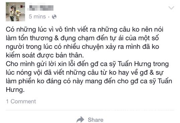 tuan hung, tuan hung no nan, tua hung nghien ca do, tuan hung xin loi, tuan hung bi vu khong, ca si tuan hung, scandal tuan hung, tin tuc sao