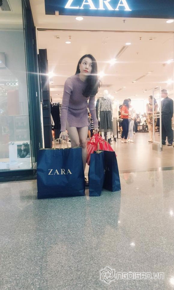 Trà Ngọc Hằng,Trà Ngọc Hằng sắm hàng hiệu,Trà Ngọc Hằng street style,sao việt