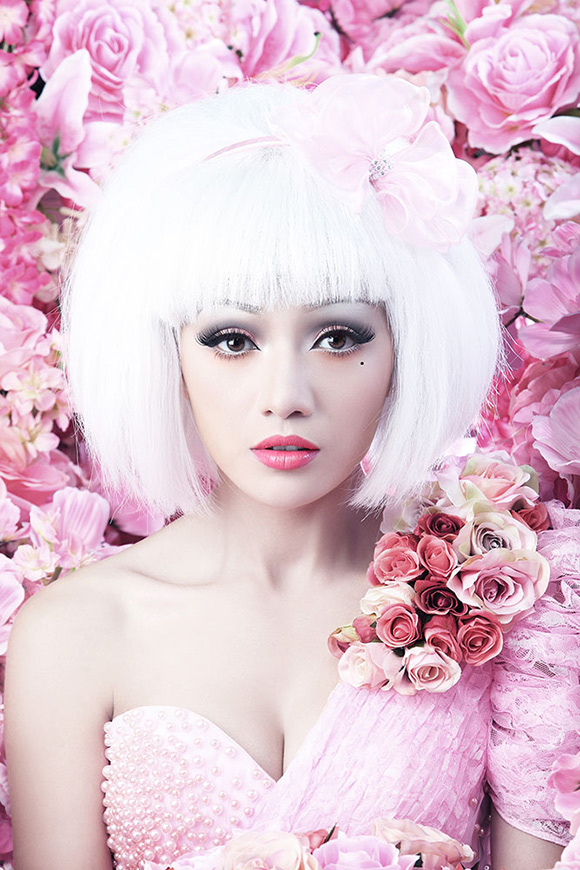 sao Việt, Tinna Tình, bông hồng lai Tinna Tình, Tinna Tình xinh đẹp tựa búp bê