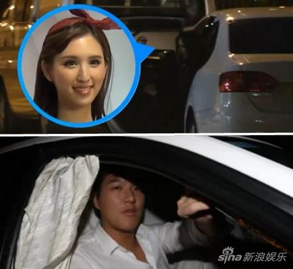 người đẹp TVB,Hà Ngạo Nhi,người đẹp TVB cặp kè đại gia U80,người đẹp TVB hôn bồ trẻ trong xe,Lâm Kiến Danh,sao Hoa ngữ