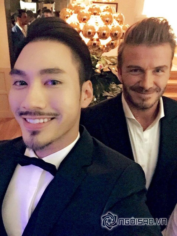 Tóc Tiên,Lý Quí Khánh,Tóc Tiên ăn tối cùng David Beckham,Lý Quí Khánh ăn tối cùng David Beckham,David Beckham,Tóc Tiên sành điệu,sao Việt