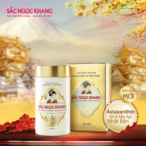 Sắc ngọc khang, Trị nám da, Nám da