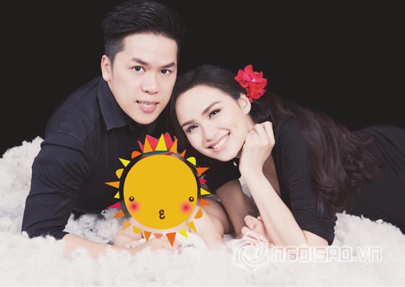 Diễm Hương, Hoa hậu Diễm Hương, Diễm Hương và con trai, con trai Diễm Hương, Diễm Hương khoe con trai, chồng Diễm Hương, sao việt 