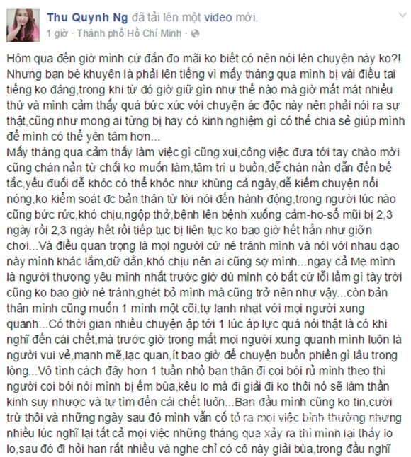 Quỳnh Thư, người mẫu Quỳnh Thư, diễn viên Quỳnh Thư, Quỳnh Thư bị chơi bùa ngải, sao Việt bị chơi bùa ngải, tin ngôi sao, Quynh Thu