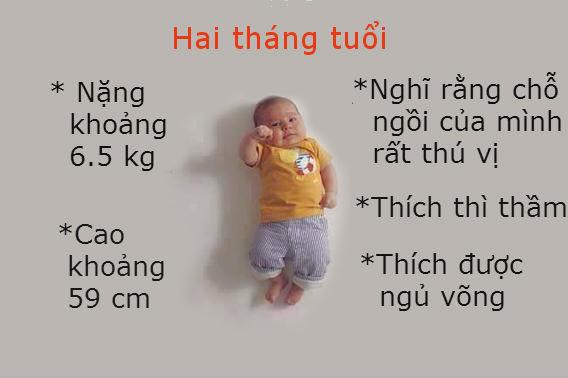 sự phát triển của trẻ, sự phát triển của trẻ qua từng tháng tuổi, mẹ chăm con, trẻ phát triển tốt, chăm em bé