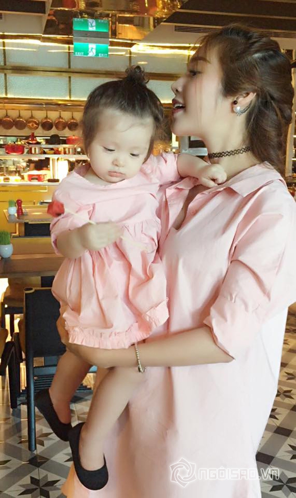 Elly Trần và con gái, Elly Trần. con gái Elly Trần, Cadie, con gái Elly Trần Cadie, mẹ con Elly Trần, hình ảnh của Cadie, ảnh mới Cadie, thời trang sao, sao việt