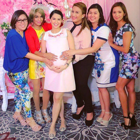 mỹ nhân đẹp nhất Philippines,Marian Rivera,Marian Rivera tổ chức tiệc đón công chúa,Marian Rivera sắp sinh,sao Philippines